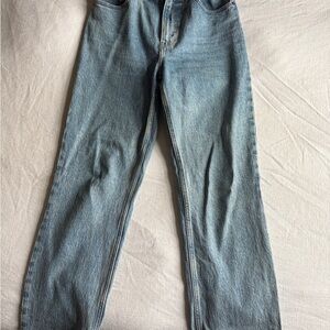 Abercrombie & Fitch Light Blue Straight Leg Jeans